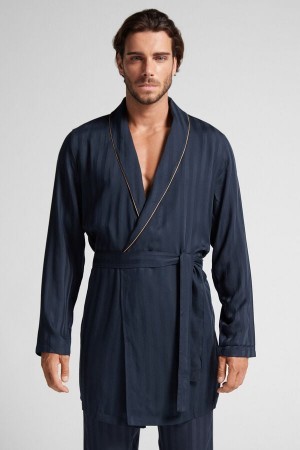 Blue Intimissimi Modal Robe | CADFL56587